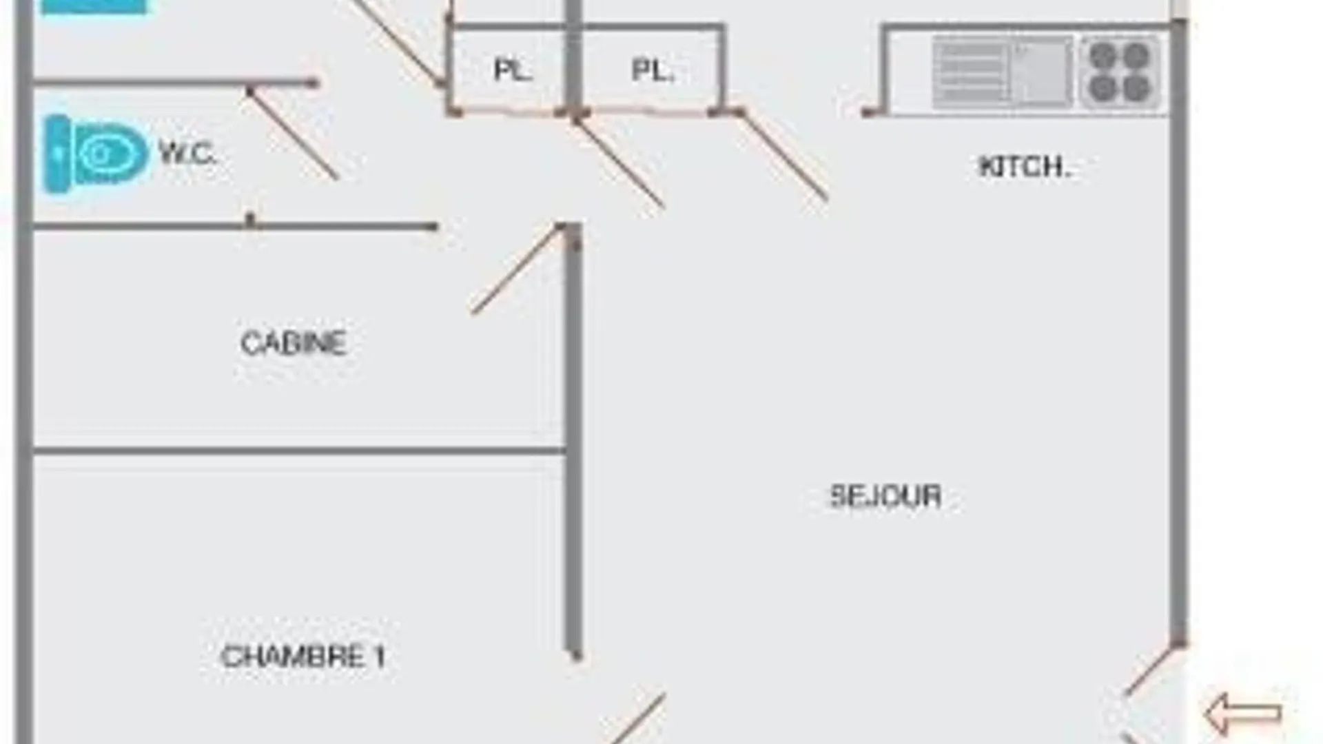 Appartement 3 Pieces Avec Garage, 6 Couchages Au Grand-Bornand - Fr-1-241-100 Le Grand-Bornand Apartment